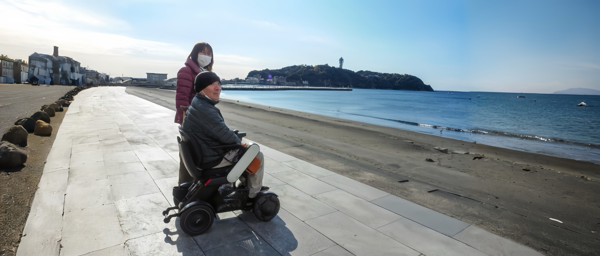 【バリアフリー観光モデルコース体験記（湘南コース）】
THE SHONAN！ 海と歴史にふれる旅